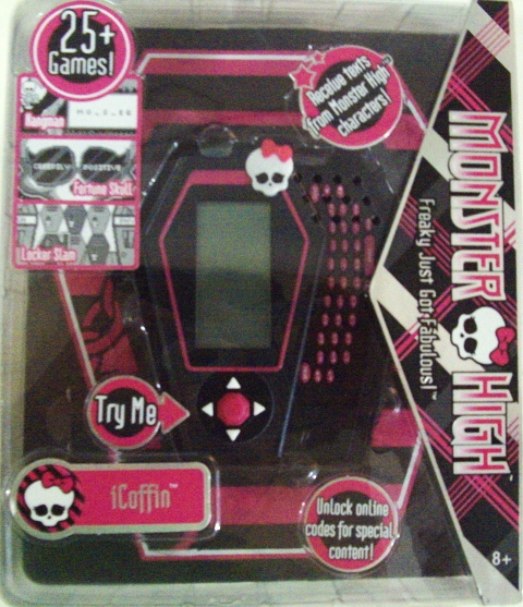 monster high icoffin phone